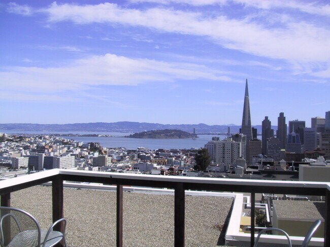 View from rooftop - 1260 Clay St