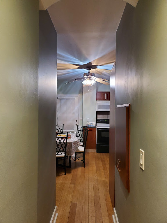 hallway to kitchen - 1724 Monsey Ave