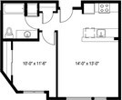 1 Bedroom A