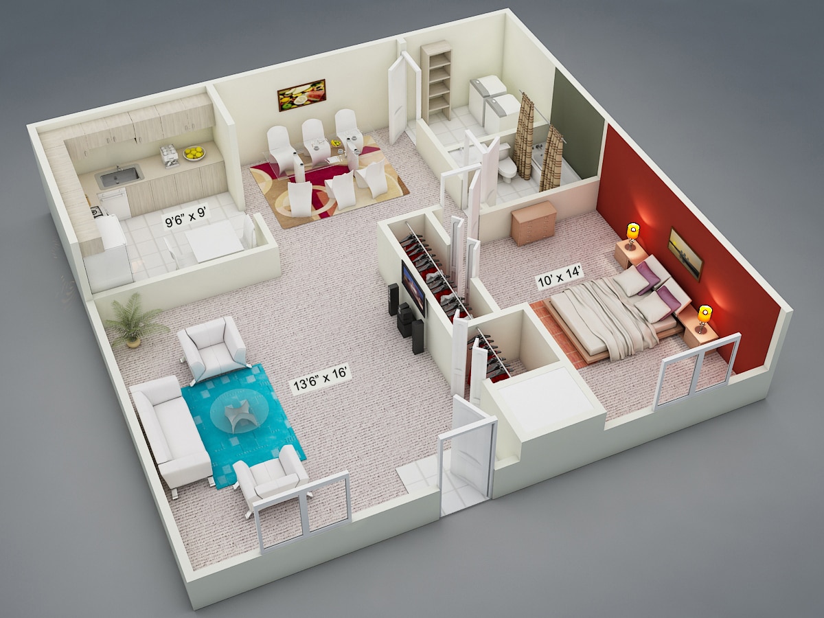 Tamarac Apartments – One Bedroom Private Entry