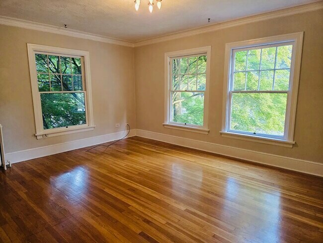 Living Room overlooking Wright Park - 720 6th Ave