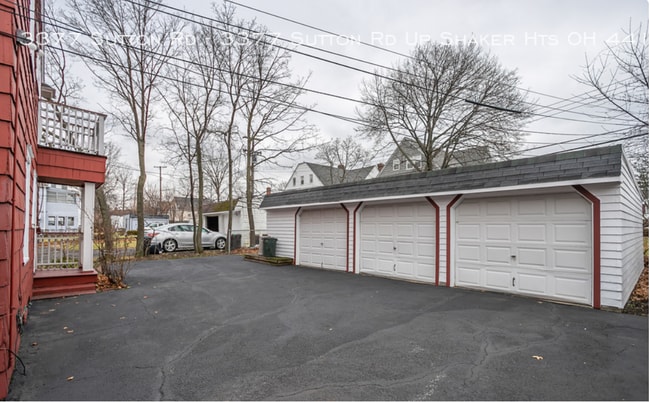 Back of house & garage - 3377 Sutton Rd