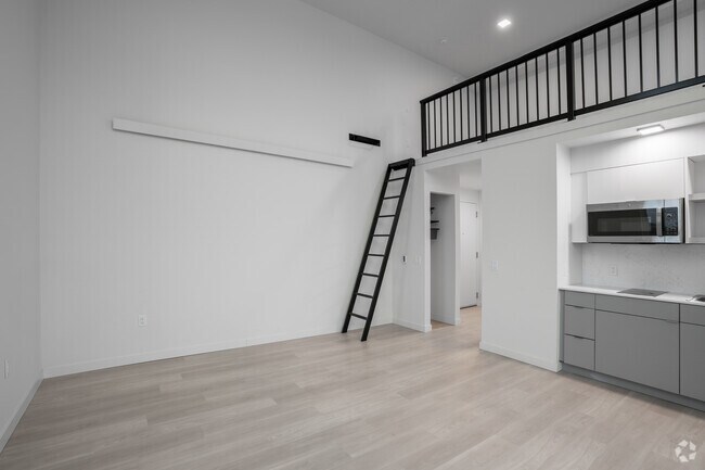 Loft - 543 pies cuadrados - Sala de estar - Nordic Tower