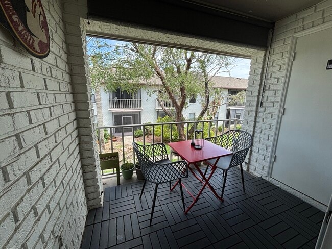 Patio with Flooring and Shade - 2912 Plaza Terrace Dr