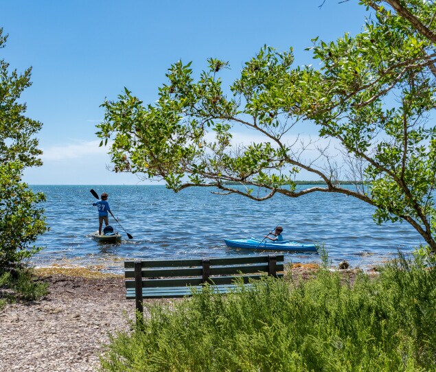 Locals enjoy a variety of outdoor activities throughout this area.