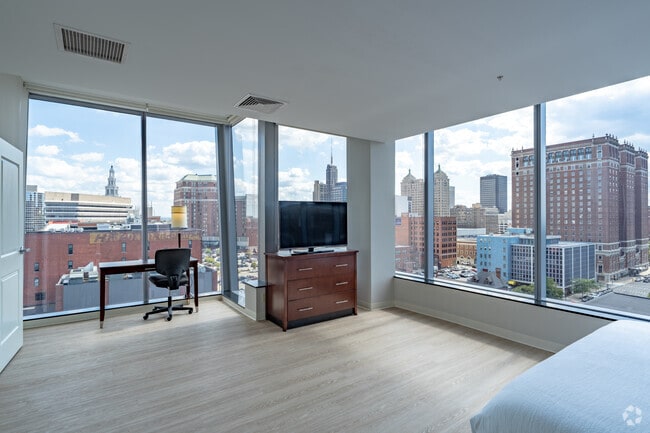 1BR, 1BA - 895SF - Bedroom - Vistas at Avant