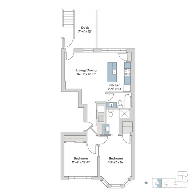 Foto del interior - Melrose Apartments