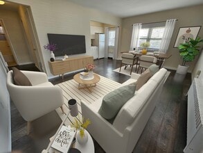 D2 Living Room - 319 E Broadway
