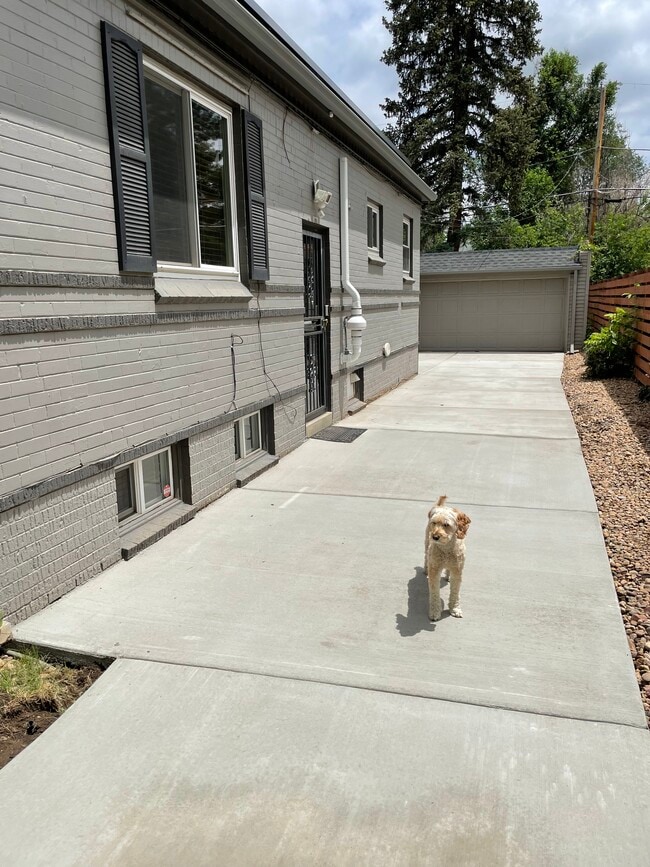 Driveway (the door enters straight down to the basement that’s for rent) - 1660 Oneida St