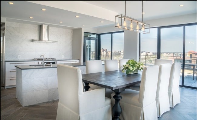 The Harper Apartments Washington Dc Dining Area The Harper