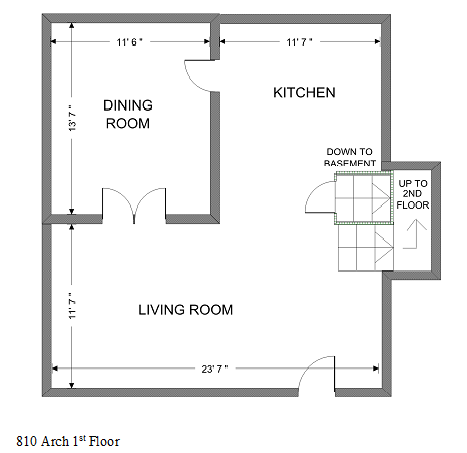 Building Photo - 6 br, 2 bath House - 810 Arch St 810 Arch