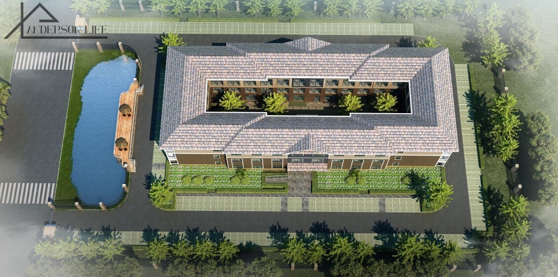 Representación aérea - The Spot at Anderson