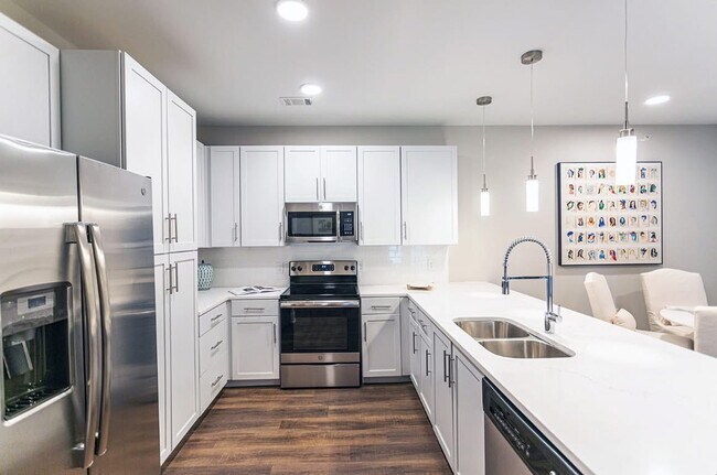 Cocina - Clear Creek Springdale Apartments