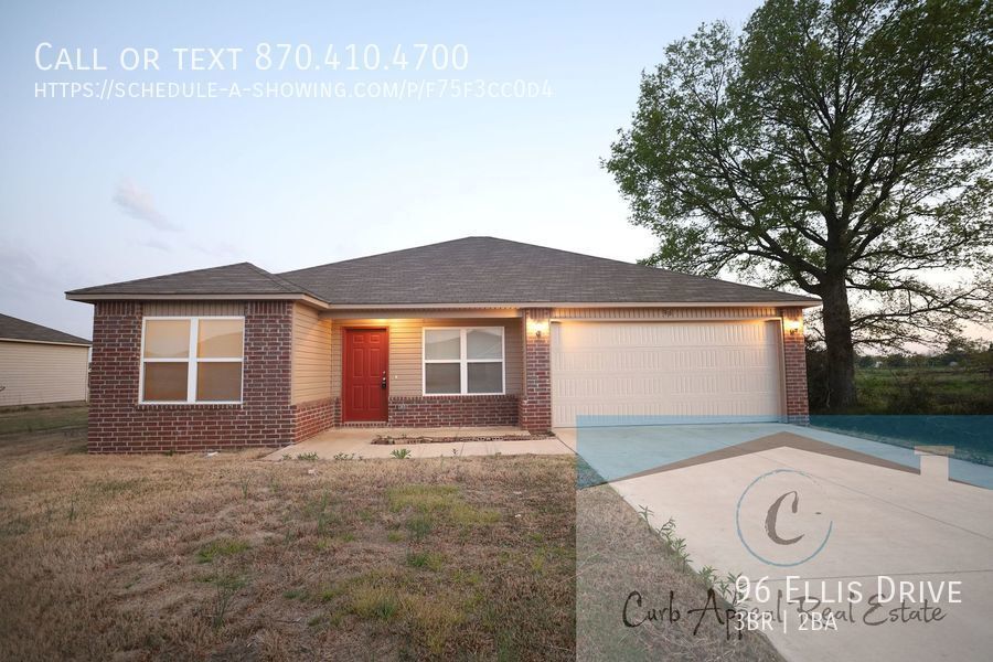 96 Ellis Dr, Brookland, AR 72417 House Rental in Brookland, AR
