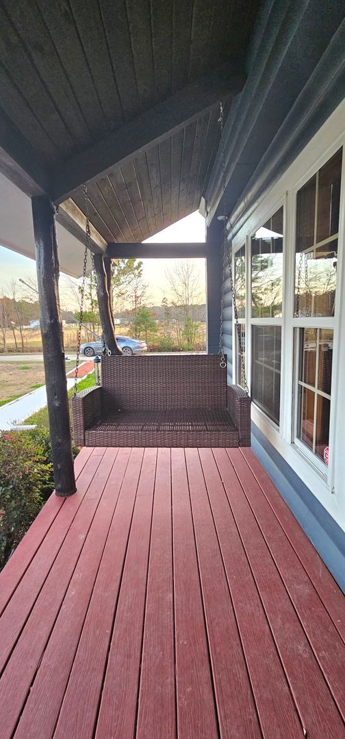 Foto del edificio - Private Log Cabin Home Peaceful Country Living on Acreage