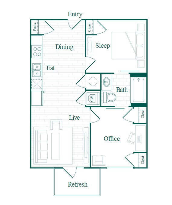 GEM at Scotts Collection Apartments 3001 W Leigh St Richmond, VA