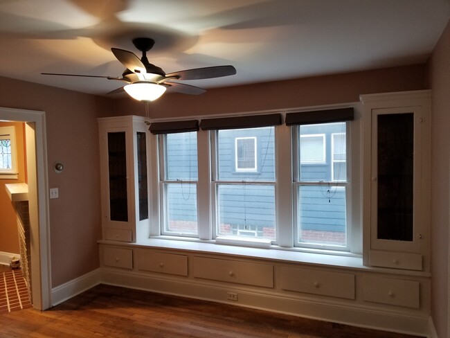 Built in cabinets and drawers in the dining room - 2122 Morrison Ave