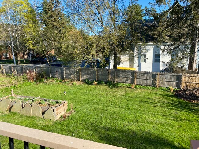 Private garden view from deck - 11 Green Street