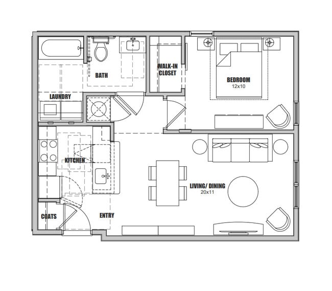 280 Vance Flats Apartments in Memphis, TN