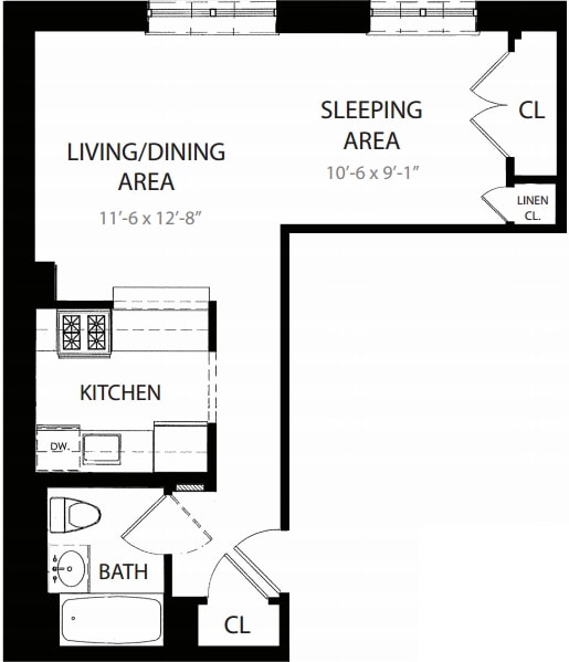 Apartamento 201 - 433 3rd Ave