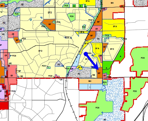 Zoning Map - Catalina Condos