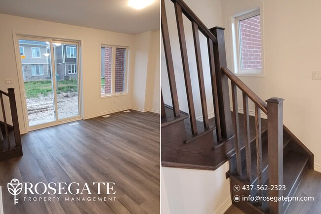 Photo du bâtiment - Spacious 3-Bedroom Townhouse with Parking, Backyard & Porch in Kitchener