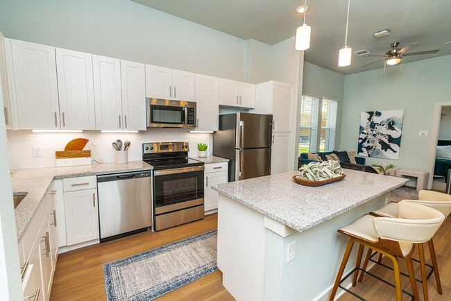 1 bed model kitchen - The Flats at Hooper Hill