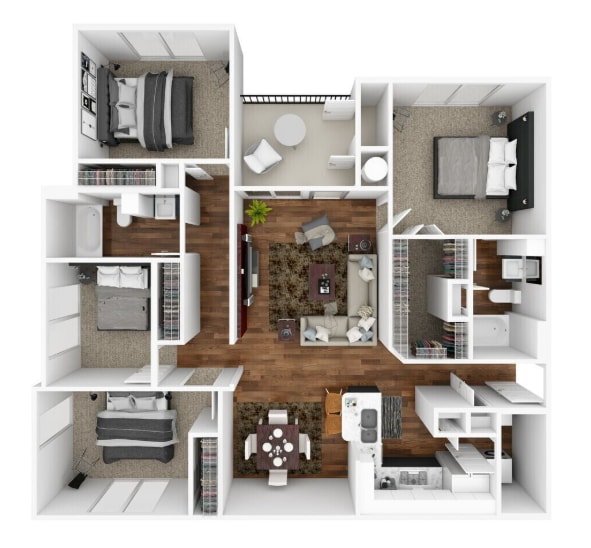 Interior Photo - Cypress Creek Reed Road