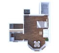 Studio Floor Plan S23 666 3F