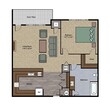 1 Bedroom Unit K