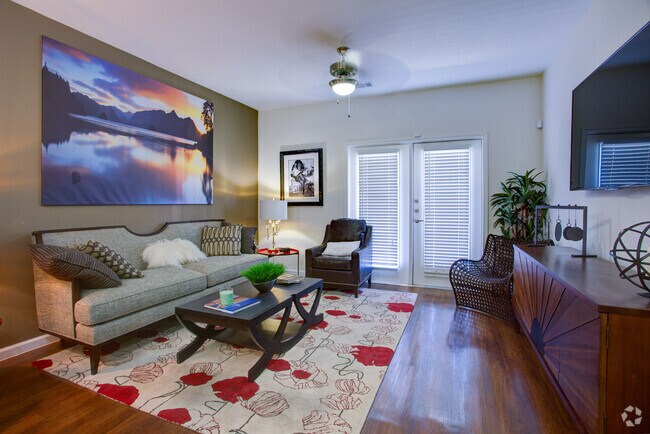 Living Room - Parkside Apartments