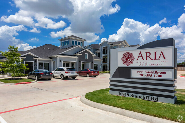 Signage at Entrance - Aria at Stancliff