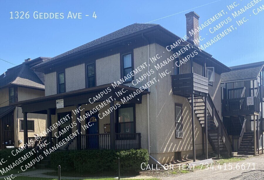 1326 Geddes Ave Unit 4, Ann Arbor, MI 48104 Room for Rent in Ann