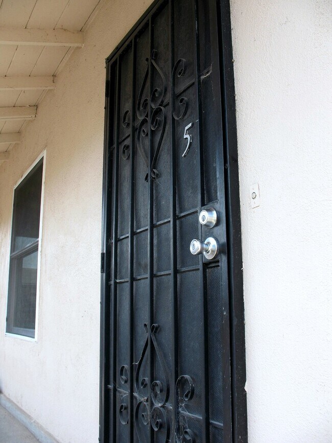 Entry security door - 4345 Berryman Ave