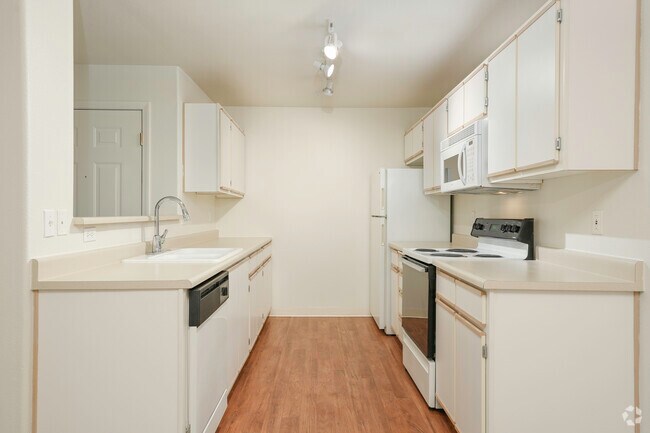 2BR , 1BA - 855SF - Cocina - Woodview