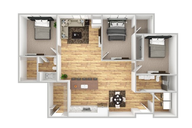 Interior Photo - South Pointe Apartments