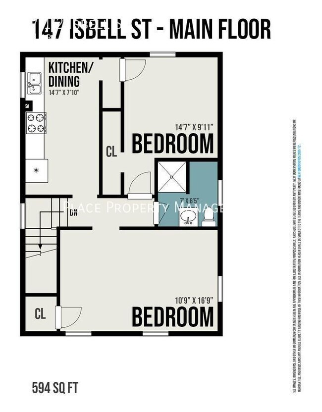 Building Photo - 147 Isbell - Adorable 1 Bedroom/1 Bath upp...
