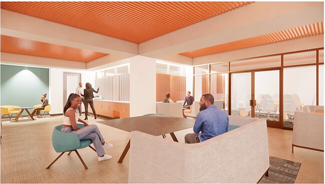 Salón para residentes - West End Place