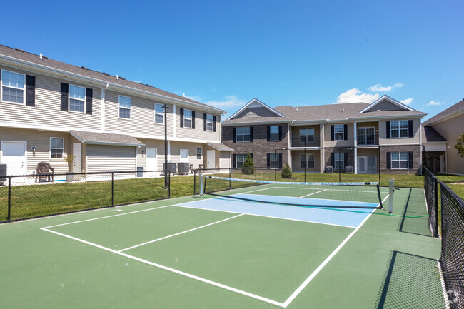 Cancha de pickleball - Flats on Memorial