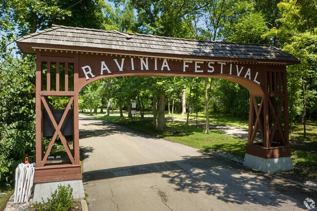Ravinia Festival is an outdoor music venue just south of Highwood that hosts a series of concerts.