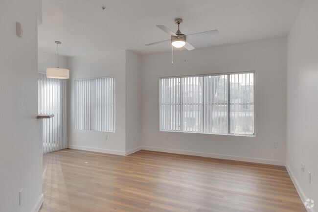 Upgraded Living Room/Dining Area - The Traditions Apartments