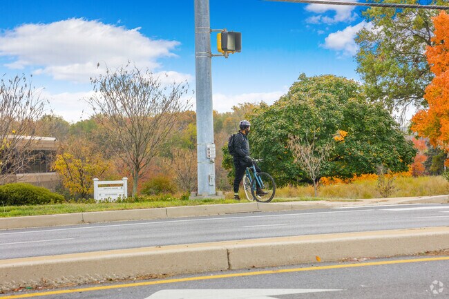Beltsville is a cyclist-friendly community.