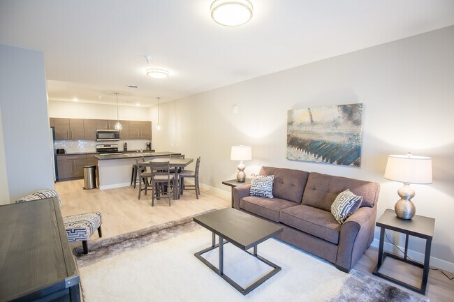 2BD, 2BA - Living Room - Shiloh Commons