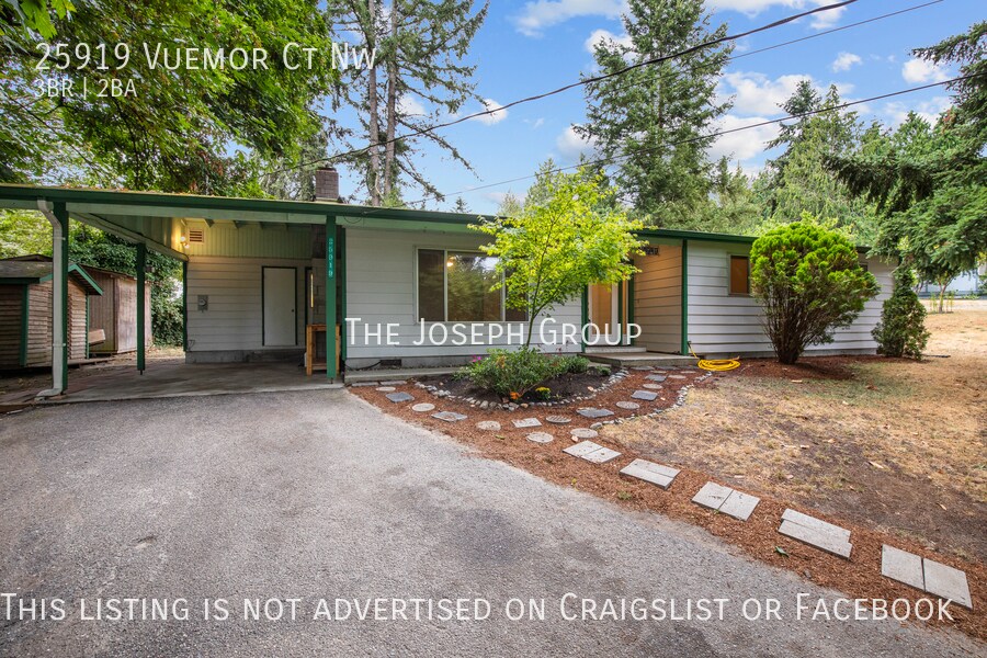 Great 3 bed/2 bath in Poulsbo! House for Rent in Poulsbo, WA