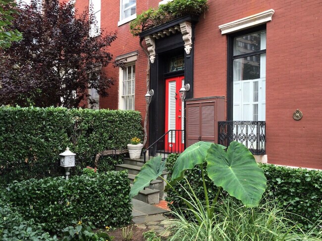 The front of the home - 1113 M St NW