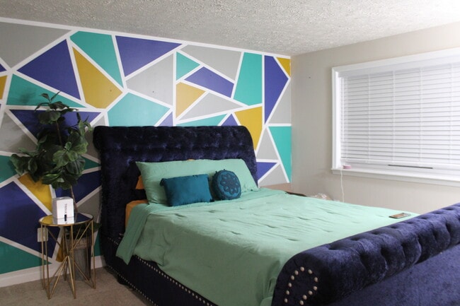 Master Bedroom (Wall can be painted white per request) - 12407 Hickory Tree Way