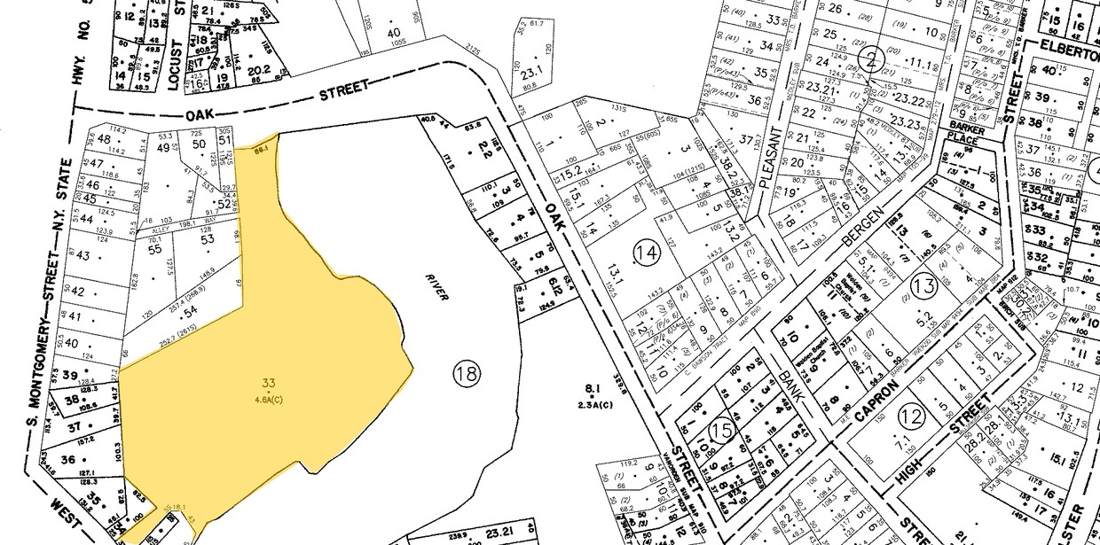Mapa de la parcela - The Cedars