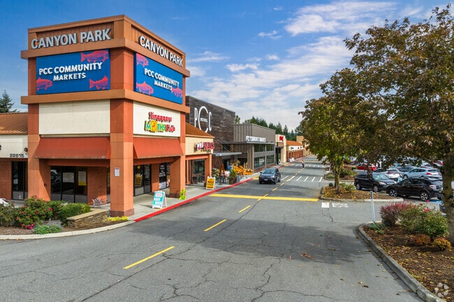 Treat yourself to a day of shopping at Canyon Park in Canyon Creek-39th SE.