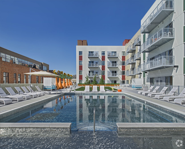 Pool Deck - The Scott at Brush Park