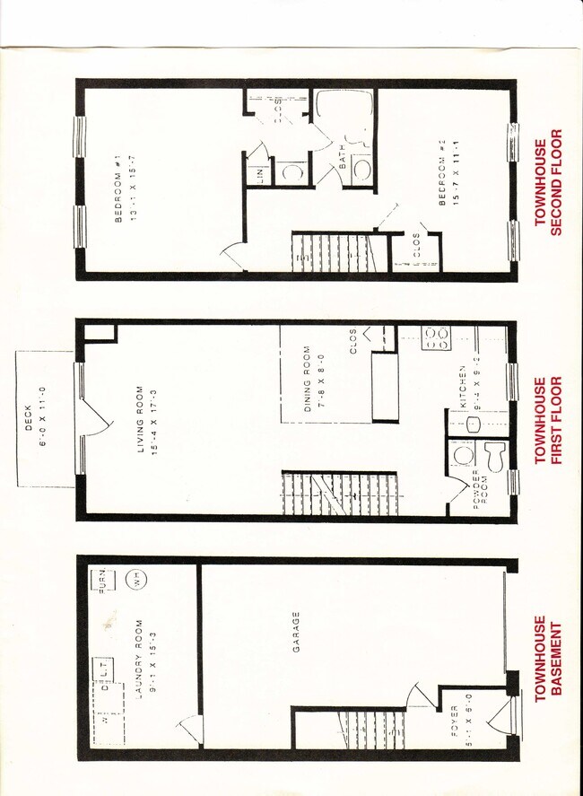 Planos de planta - 613 Windsor Ave
